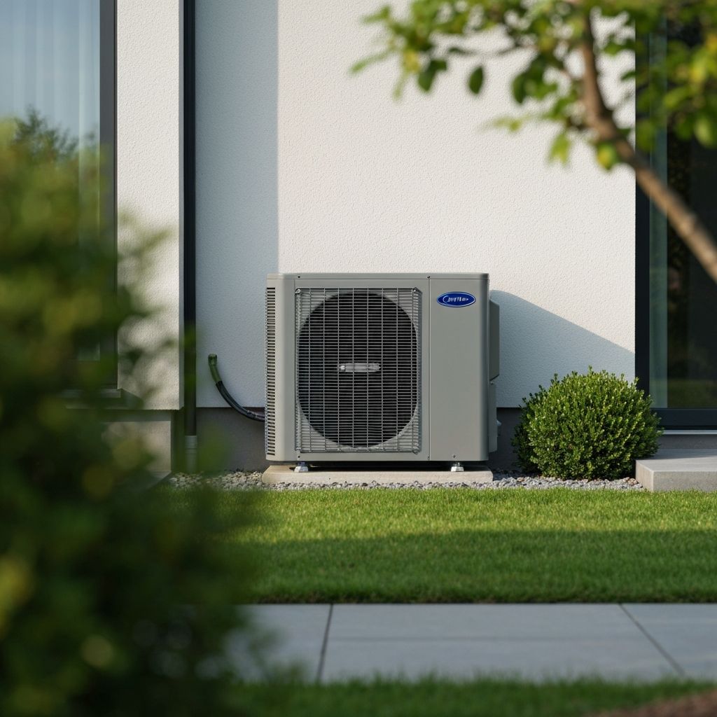 Carrier air conditioning outdoor unit